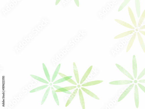 花模様なフレーム