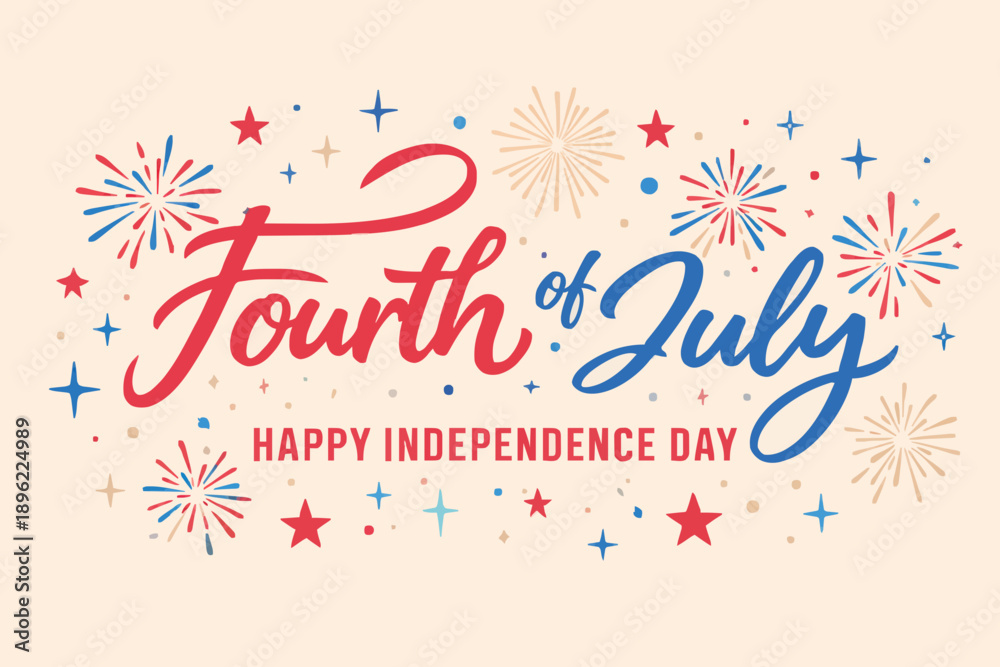 Obraz premium Fourth of July Celebration