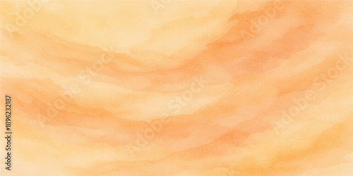 Abstract watercolor grunge background with clouds