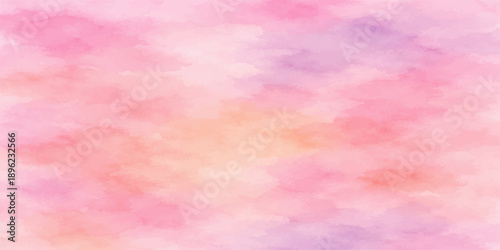 Vintage pink and purple abstract watercolor design with a textured grunge paint pattern on aged paper for a retro pastel wallpaper backdrop