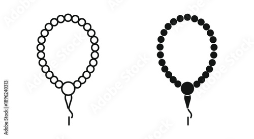 Mala Prayer Beads Meditation Spirituality and Mindfulness Concept