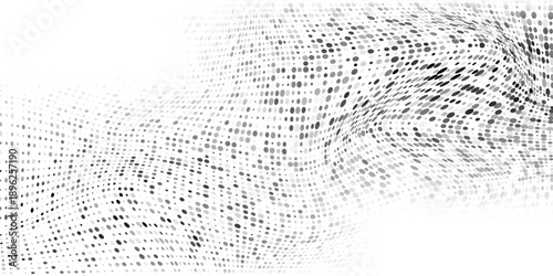 Wallpaper Mural Mesh black and white shadow halftones retro pop art funky urban colorful comic book. Dotted halftone gradient texture design Torontodigital.ca