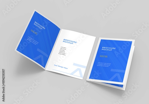 Brochure Mockup Set PSD Template