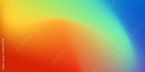 Smooth and blurry colorful gradient background. Bright color mesh presentation. Easy editable soft colored with premium