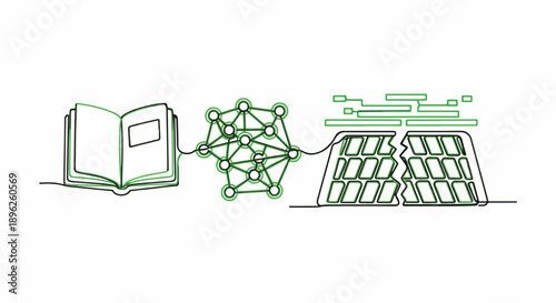 Digital transformation of knowledge from book to data analysis and artificial intelligence