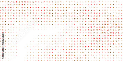 Intense red geometric of randomus