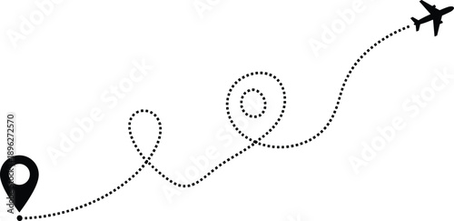 Hand drawn vintage oak tree and diverse forest silhouettes vector set, isolated engraving woodcut style for nature landscape, tropical beach and aviation design