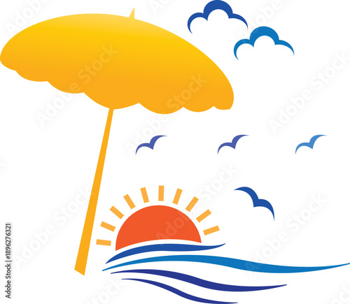 Professional boat logo design with sail icon, minimalist emblem for nautical branding, yacht club, sailing, and maritime industry, vector.