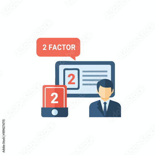 Two Factor Authentication Concept