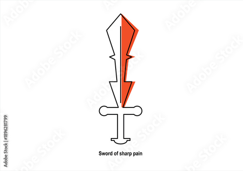 Symbolic Sword of Pain and Injury