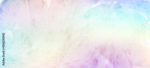 Watercolor painted background. Abstract Illustration wallpaper. Brush stroked painting.