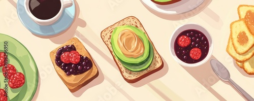 Promote healthy breakfast and fresh natural ingredients