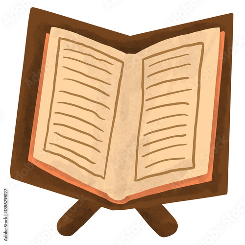 фотографія Illustration Quran Praying Ramadan