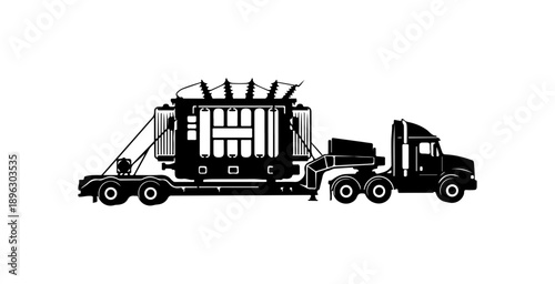 Modern Mobile Home or Tiny House Trailer Transport