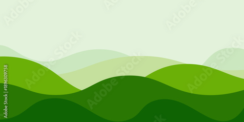 soft and smooth abstract background with gentle green wavy shapes. It evokes a sense of nature, freshness, and organic flow, perfect for eco-friendly themes, health and wellness promotions