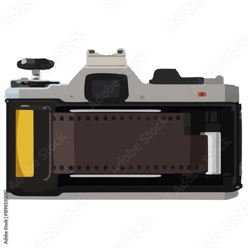 Old Camera Film Load