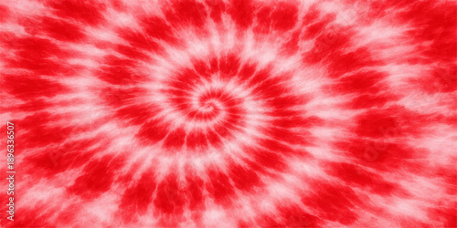 A vibrant red abstract fractal background features a dynamic burst of light and energy, blending motion and texture into a glowing space pattern of purple and pink vortex art