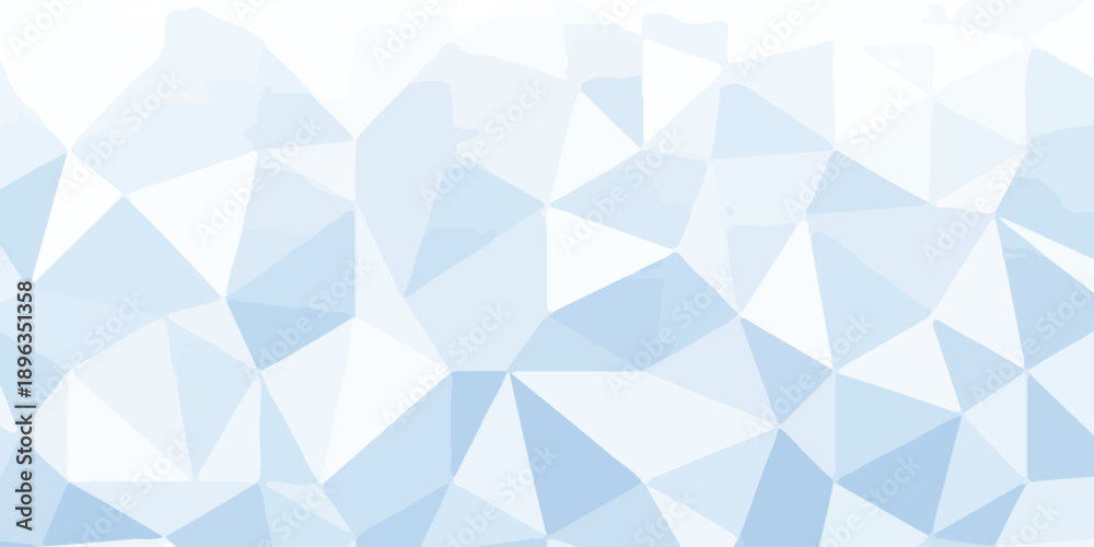 Fototapeta premium Blue Geometric Background With Abstract Triangles For Modern Design And Stock Use eps10