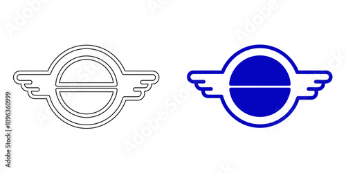 Security management icon featuring a gear inside a defensive shield for system settings, administrative control, and cyber maintenance.