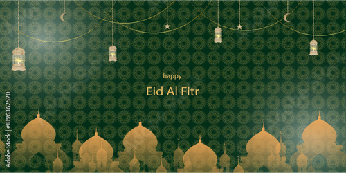 Elegant vector design background wallpaper for the eid al fitr celebration