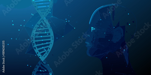 The intersection of artificial intelligence genetic code and the human mind