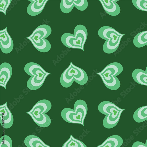 seamless pattern with hearts