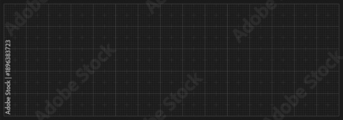 Fotografia Blueprint black grid