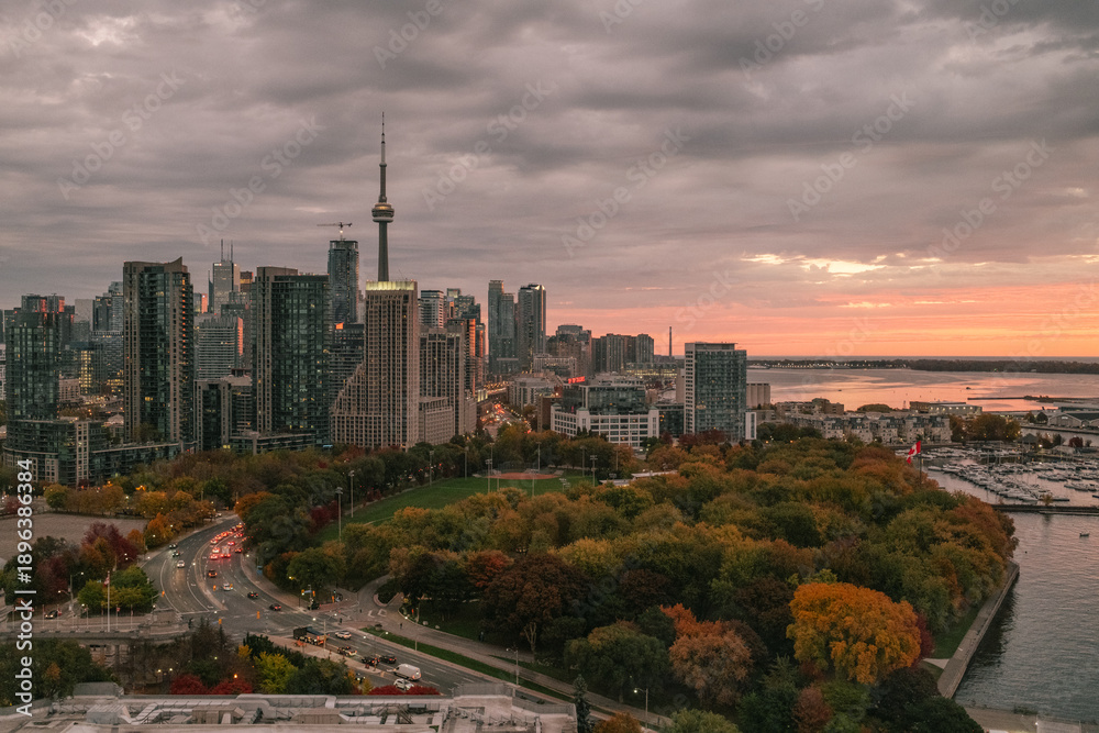 Fototapeta premium Toronto City Skyline 