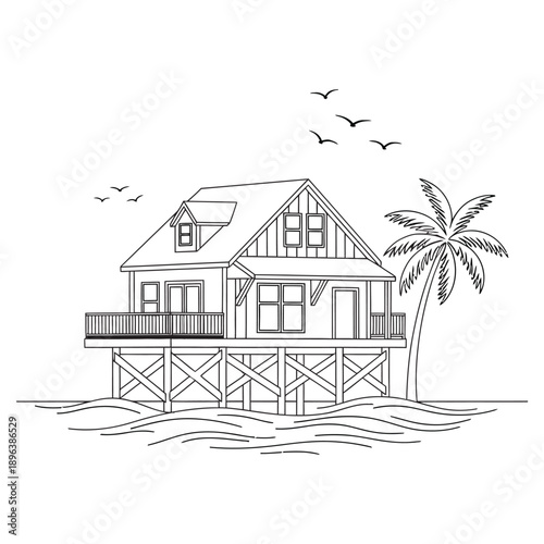 Vector file icon on white background