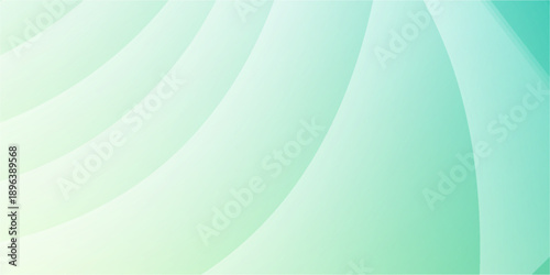 abstract background of realistic green curved gradient shading. vector design concept. Decorative web layout or poster, illustration eps10