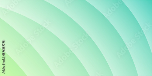 abstract background of realistic green curved gradient shading. vector design concept. Decorative web layout or poster, eps10