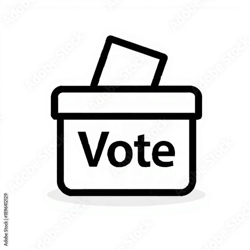 Ballot box promotes voting and democratic participation

