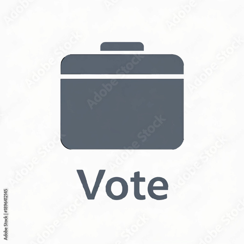 Ballot box promotes voting and democratic participation

