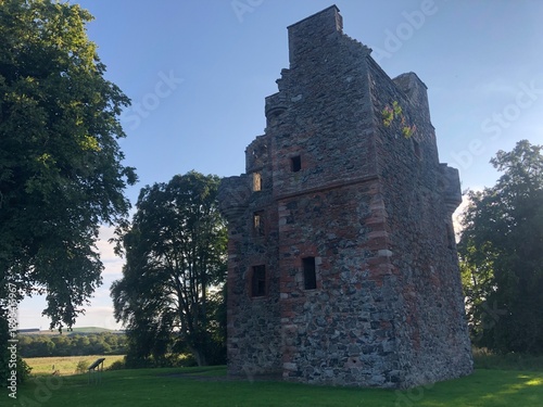 Greenknowe Tower, Scottish Borders