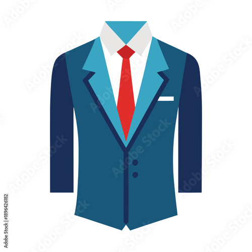 business suit with tie
