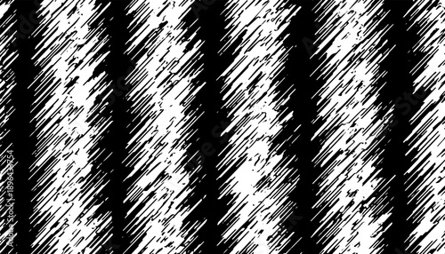 Black and white abstract and grunge safari pattern for sporty and modern background. Vector Format Illustration 