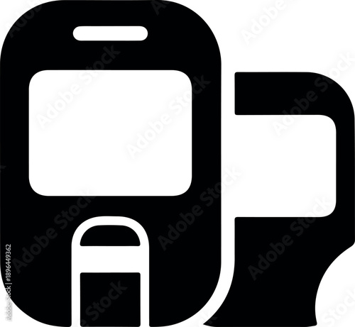 smartwatch and coffee cup in sleek design