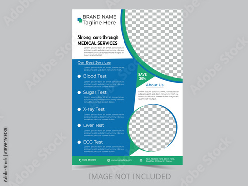 Modern Medical Flyer Template