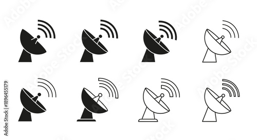 Yoga Pose Icon Set – Fitness Exercise Meditation Silhouette Collection