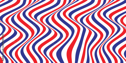 Airmail Envelope frame images with strips. International vintage letter border. Retro air mail postcard with blue and red stripes.  Empty classic postal frame. Vector illustration