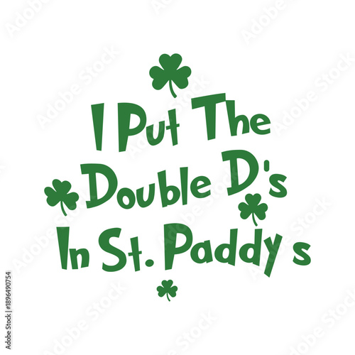 Wallpaper Mural St patrick's Day Funny Quotes Design, Clover, Shamrock, Irish Torontodigital.ca