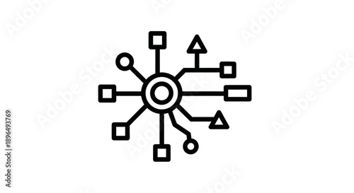 Technical Fashion Flat Sketch Set Showing Casual Shorts Apparel Variations
