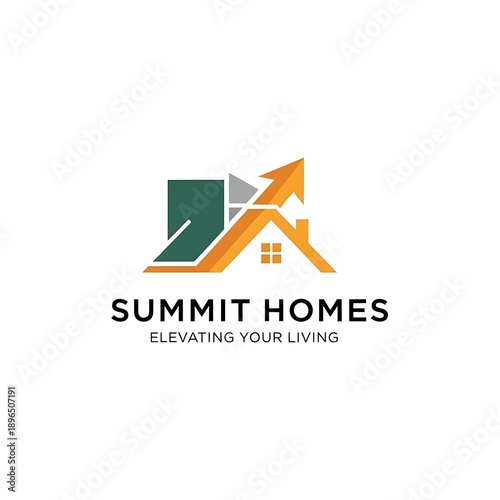Free Download Summit Homes Logo Design Template Design. - GFXLoad