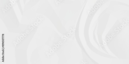 Crumpled paper Blank white crumpled and creased paper poster. Isolated light grungy wrinkled torn old paper material abstract texture background.