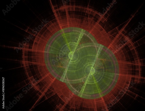 Imaginatory fractal abstract background Image