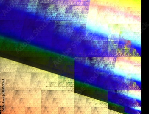 Imaginatory fractal abstract background Image