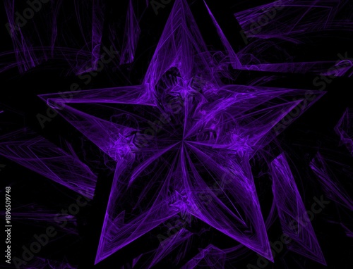 Imaginatory fractal abstract background Image