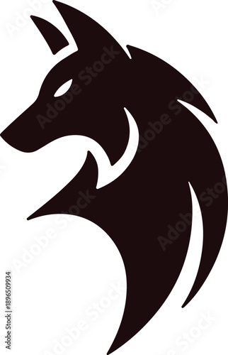 Stylized fox head logo
