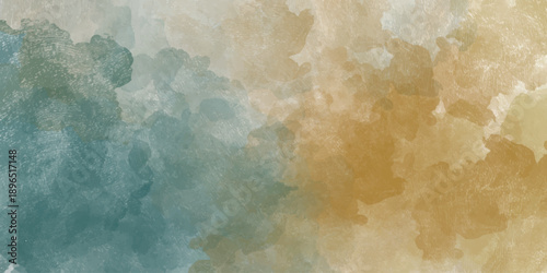 yellow olive Abstract landscape painting with golden yellow yellow and green watercolor background for spring Pastel green abstract texture background with watercolor 