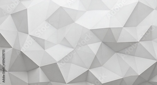 Elegant Minimalist White Abstract Background with Geometric Shapes